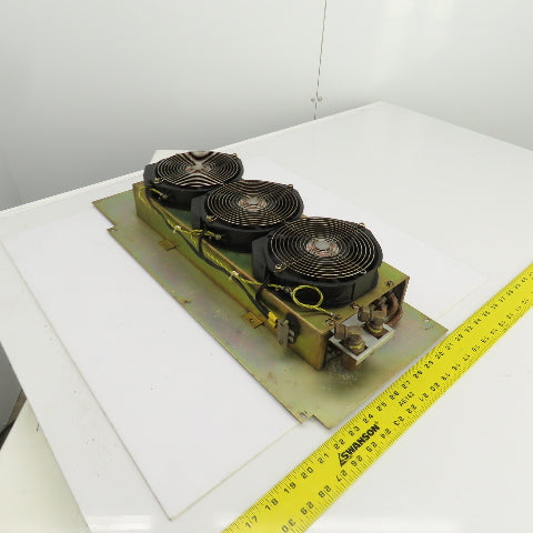 Fanuc A04B-0803-C360 Heat Exchanger W/3 Fans Removed From C1000 Laser