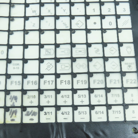 Uvamatic U110 Operator Control Keypad Assembly