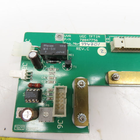 UVA 70847756 UGC TFTIN Circuit Board Controller
