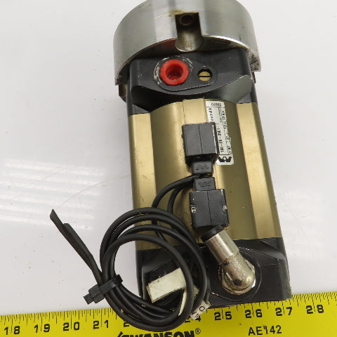 Rexroth Mecman 168-08-0501-1 Pneumatic Cylinder 50mm Stroke 80mm Bore 25mm Rod