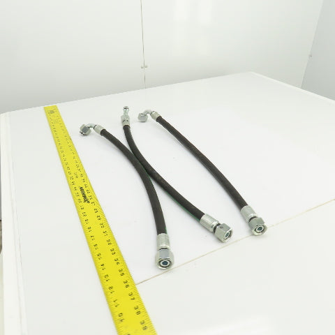 MatchMate GH781-8 1/2"(-08) Hydraulic Hose Assy 3/4-18 O-Ring Boss 24" OAL Lot/3