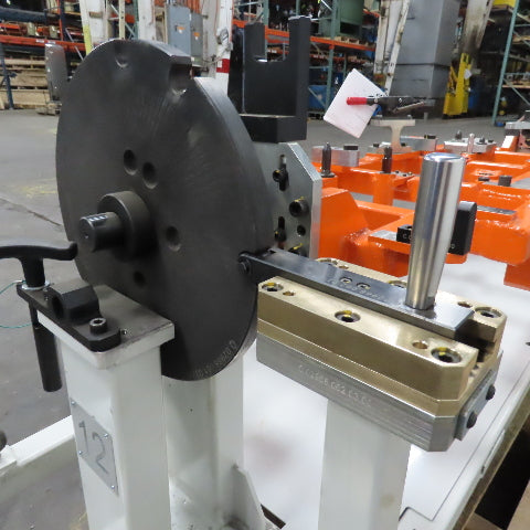 56" Wide 28" Swing Horizontal Manual Rotary Positioner Welding Jig Fixture