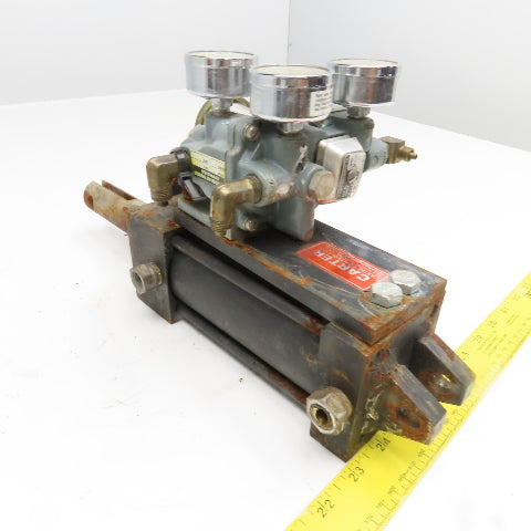 Carter Controls GNNA 2.5x4 4" Stroke Pneumatic Cylinder Valve Positioner Parts