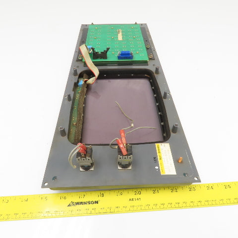 Fanuc A02B-0099-C092 MDI/CRT Operator Keyboard Screen Cover Assembly