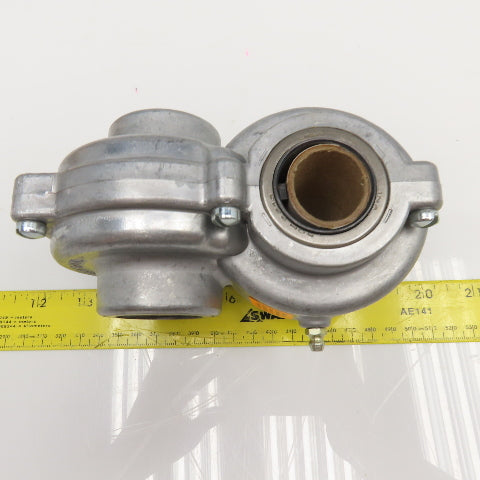 Tol-O-Matic 02420200 Float-A-Shaft 3:2 Ratio Right Angle Gear Box Coupling
