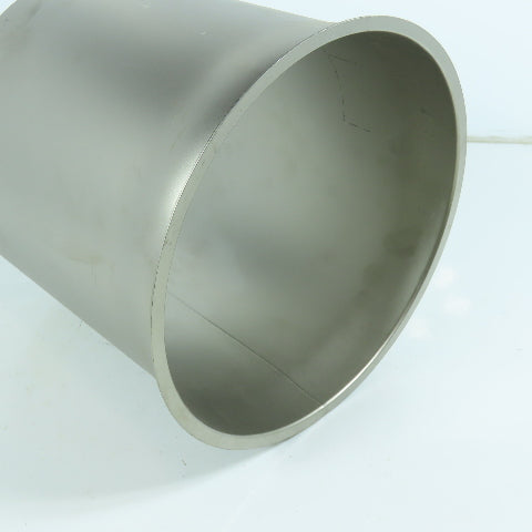 8" Dia. x 7-7/8" OAL 20 Gauge Stainless Steel Flange x Slip