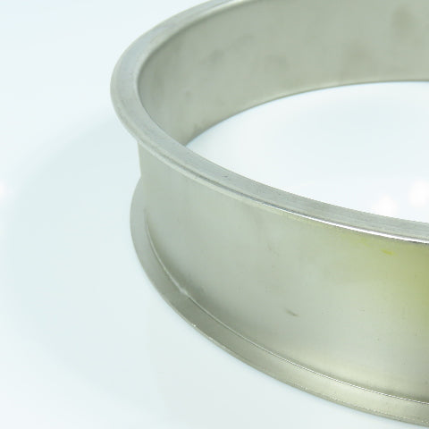 200mm ID x 50mm OAL Stainless Steel Flanged Quick Connect Tube