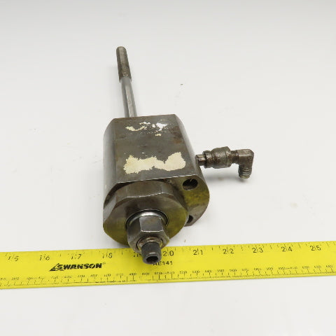 Hytec Okuma MX-55-VB 5000 PSI Hydraulic Center Hole Cylinder 1" Stroke