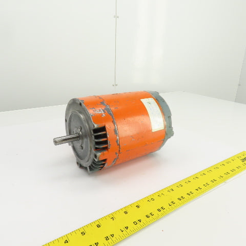 Gould Century 8-135056-02 1/3HP AC Motor 1725RPM 115V 1PH 5A J56C Frame