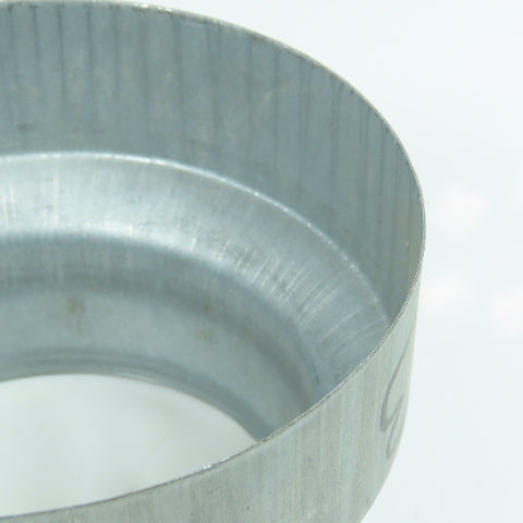 5" x 4" Galvanized Steel Round Duct Reducer Lot of 3
