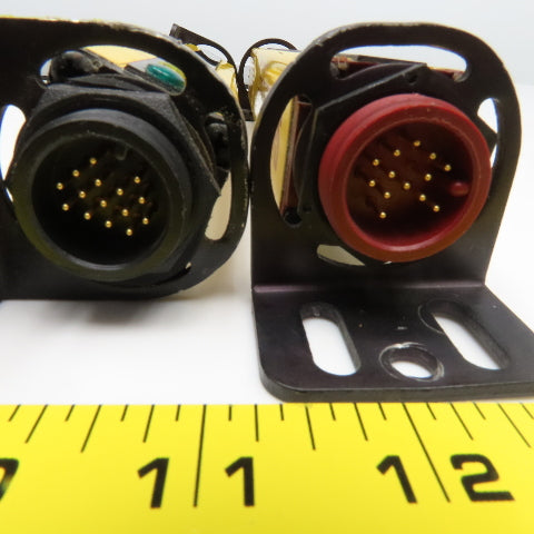 STI MS4308BX BR Minisafe Light Curtain Transmitter Receiver Set