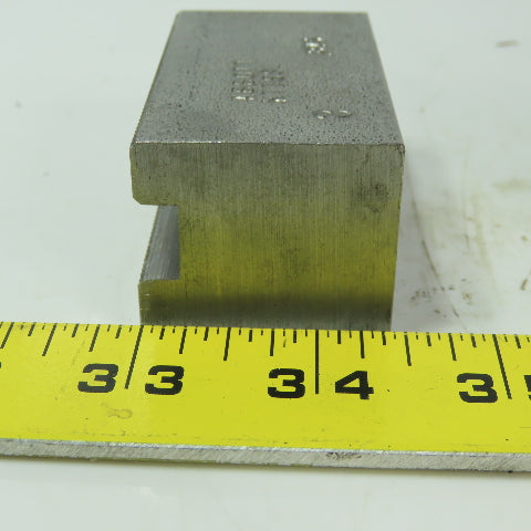 Abbott KTT6S Soft Lathe Chuck Jaw 1-1/2" x3" x 1-1/4" Serrated Lot of 3