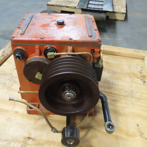 Victor TNS-3H CNC Lathe Belt Driven 8&5 Groove Spindle Gearbox 8-5/8" OD Pulley