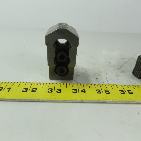 110 Reversable Serrated Chuck 3-Jaw 1-1/2" Wide 2-5/8" High 3 Piece Set