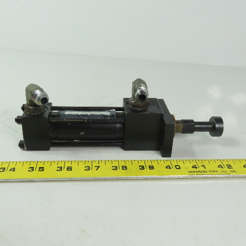 Parker 01.00 J3LCT29A 2.000 Ser 31 Hydraulic Cylinder 1" Bore 2" Stroke 1500 PSI