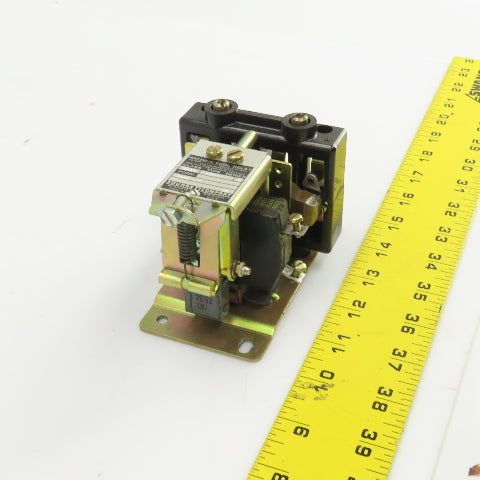 Square D A0-40 Class 8501 Ser B Machine Tool Relay 120V Coil 60 HZ 600V 10A