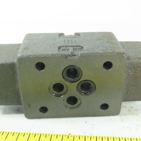 Yuken MSA-01-X-30 Throttle & Check Modular Hydraulic Valve