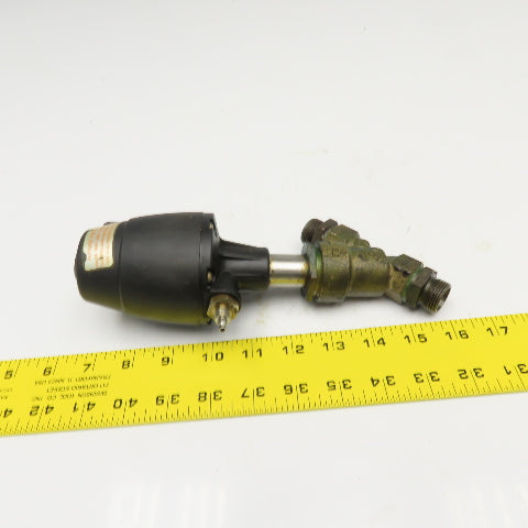 Gemu 1/2" NPT Angled Seat Valve