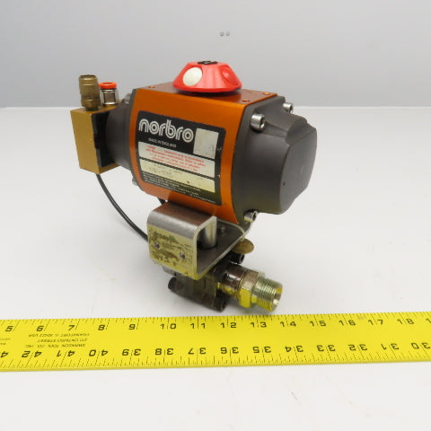 Norbro 10-RDB40-1SD6E0 1/2" NPT Solenoid Operated Valve Actuator 110V Coil