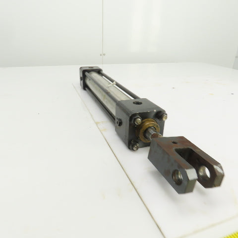 Yuken CJT-70L Double Acting Hydraulic Cylinder 215mm Stroke 18mm Rod 35mm Bore