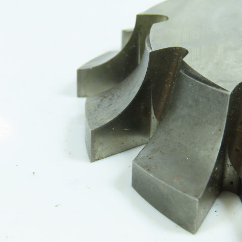 1/2" Radius RH Corner Rounding Milling Cutter 4-1/4" OD 1-1/4" Arbor Reground