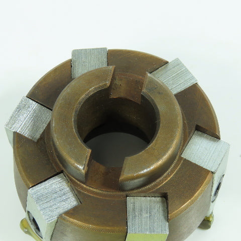 Indexable Shell Mill Tool Holder 2.8775" OD 3.070" Cutter OD 1" Arbor