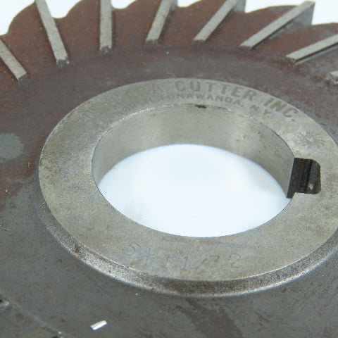 Niagara 4-3/4" x 11/32" x 1-1/4" Slitting Saw Side Mill Cutter Straight 26 Tooth