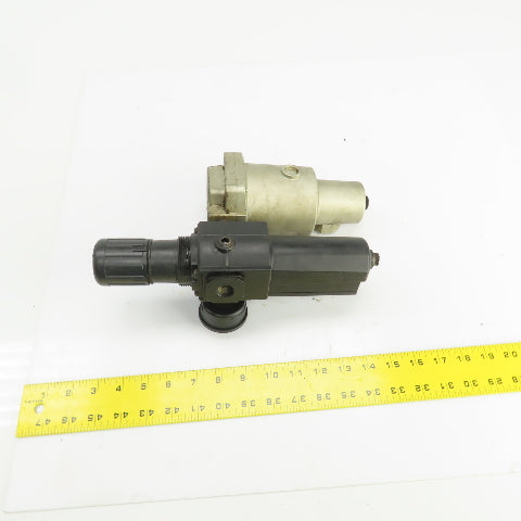 Norgren B74G-3AK-AD3-RMN Filter Regulator W/AMG350-N03BD Drain Catch 150PSI