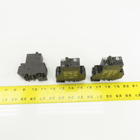 Allen Bradley 1492-GS2G100 10A Mini Circuit Breaker 2 Pole 277/480V Lot Of 3