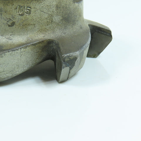 Sandvik 3.48" OD Carbide Tipped Face Mill Cutter 1-1/4" Bore