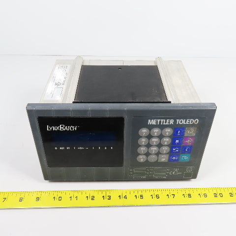 Mettler Toledo LYNX Batch Scale Controller Indicator 120V LBPA 0710000