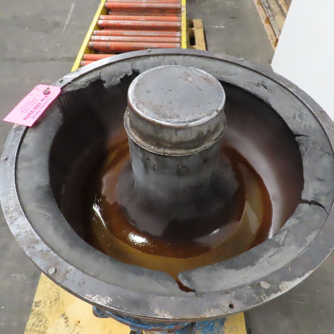 Sweco FM--3-HA Vibratory Wet Finisher Polisher Tumbler 208-230/480V 3PH 28" ID