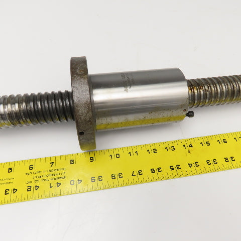 NSK W4006WF-16Z 40mm Ball Screw 7mm Pitch Single Start 24" Screw Length 35" OAL