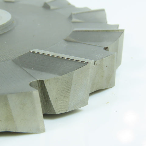 ITW 5-5/8" x 5/8" Side Milling Cutter 1-1/4" Arbor Staggered 24 Tooth