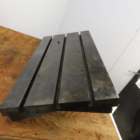 Okuma MX-45VAE 39-3/8 L x 20" W T-Slot Set Up Work Holding Jig Machine Bed Table