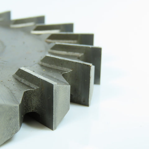 Morse 4-7/8" x 1/2" Side Milling Cutter 1-1/4" Arbor Straight Tooth Lot of 2
