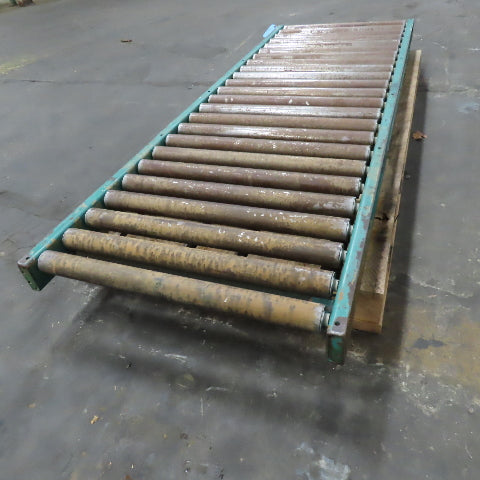 Automated Conveyor Systems 34" x 96" Steel Gravity Roller Case Conveyor Section