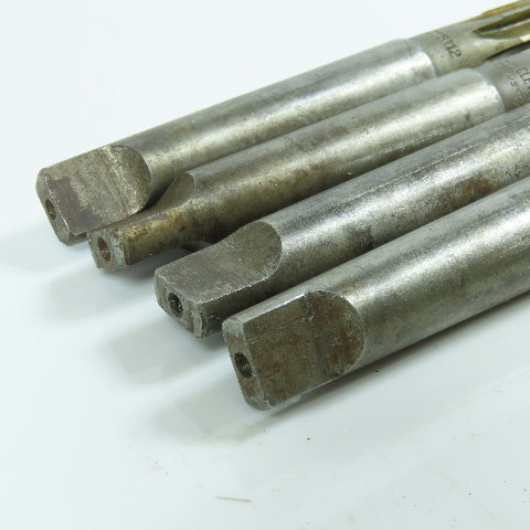 Cleveland 11/16" Morse Taper Chucking Reamer 8 Flute 3-7/8" LOC MT2 Shank Lot/4