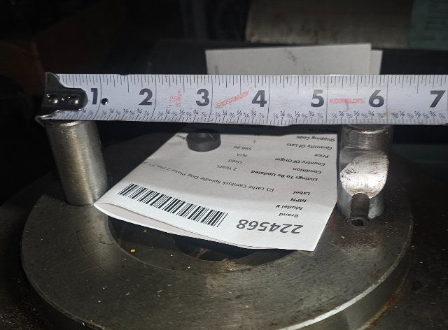 D1 Lathe Camlock Spindle Dog Plate 2 Pin 7"-10-1/4" OD