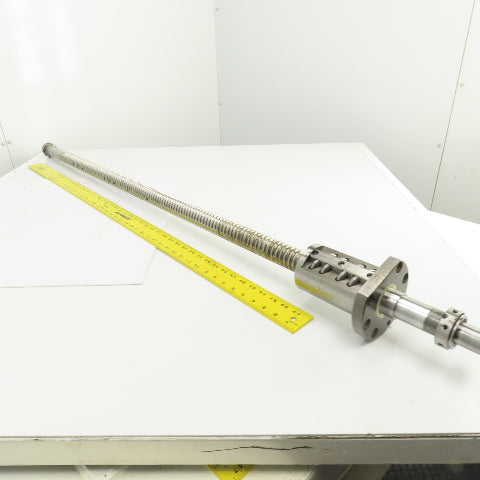 Okuma MX-55VB Ball Screw & Nut 60-3/8" OAL 40mm OD 11mm Pitch Single Start