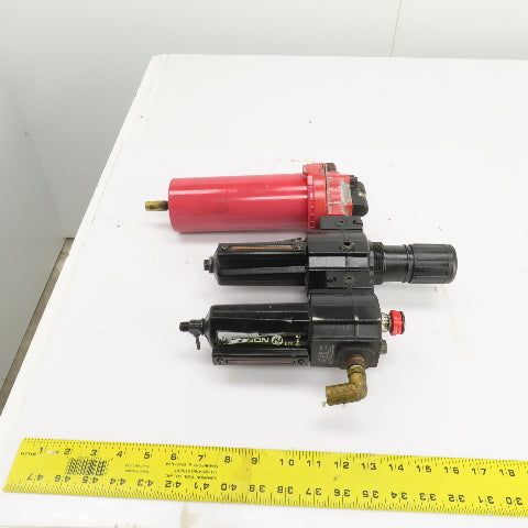 L74M-3AP-QDN Pneumatic Filter-Regulator-Lubricator FRL Assembly 250PSI