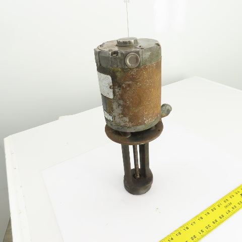 1/8HP Vertical Coolant Pump 8-3/4" Depth 208-230/460V 3PH 2850RPM 60HZ NO TAG
