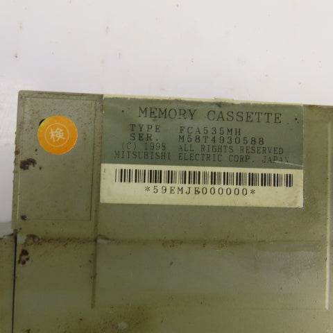 Mitsubishi BN634A573G51 QX57IA TPB-S Circuit Board W/Memory Cassette FCA535MH