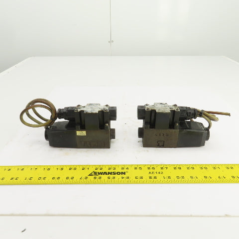 Vickers DG4V-3-2A-M-P7-H-7-50 Hydraulic Directional Control Valve 24VDC Lot of 2