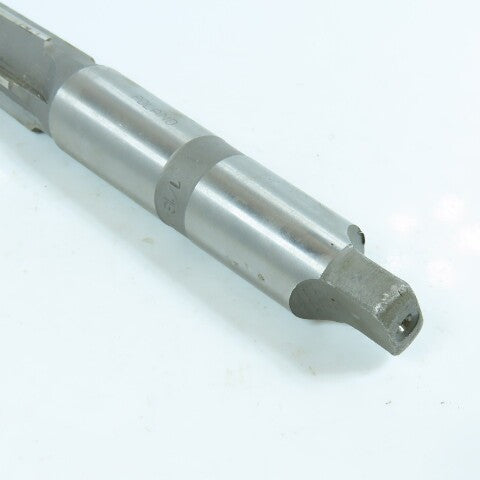 1-1/16" Chucking Reamer Straight 5 Flute MT3 Shank 7-3/8" LOC 12" OAL