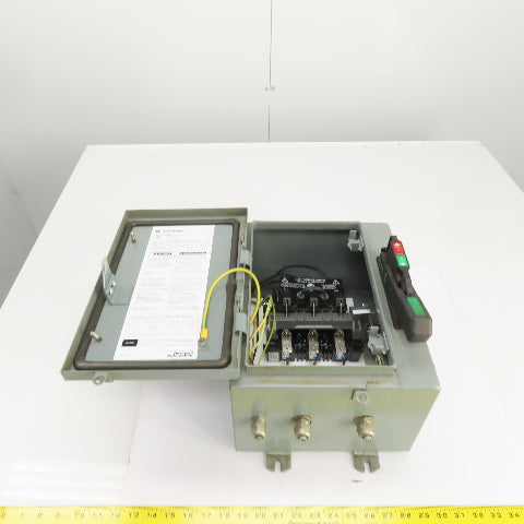 Allen Bradley 1494G-BF3N-98 AL-208 30A Enclosed Safety Disconnect Switch 600V 3R