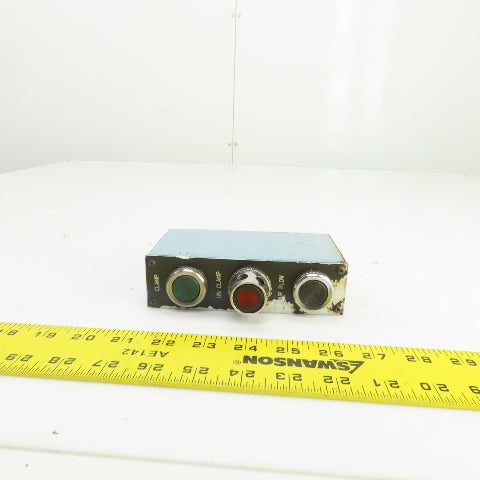 Okuma MX-45VAE Clamp,Unclamp,Airblow 3-Button Operator Control Panel