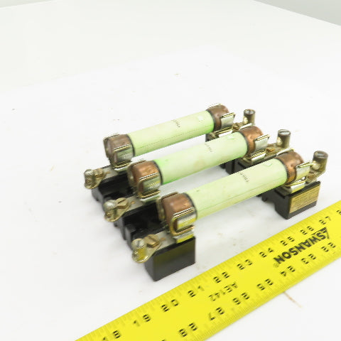 Allen Bradley X-402028 60 Amp 600V Fuse Holder W/FRS-R-50 Fuses
