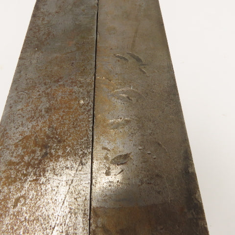 2" Square Mild Steel Bar Stock 12" OAL Lot Of 2