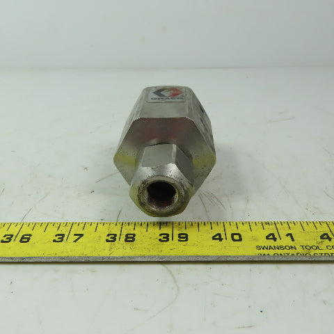 Graco 222-200 L03D Back Pressure Valve 500PSI